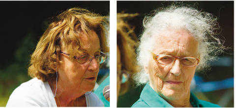 Monique Gutman et Nelly Trocmé
